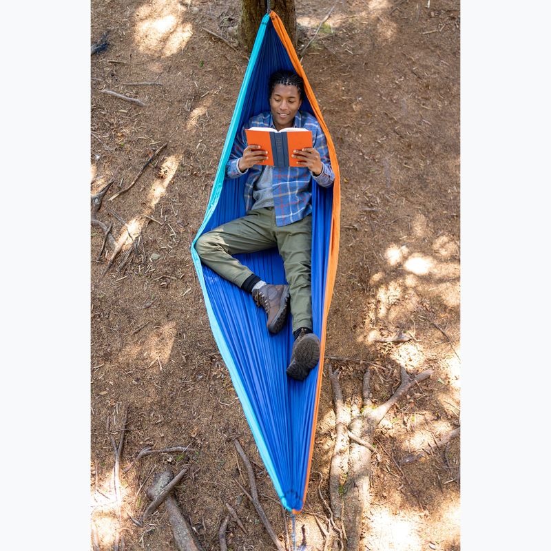 Turistická hamaka ENO DoubleNest aqua / sapphire / amber 8