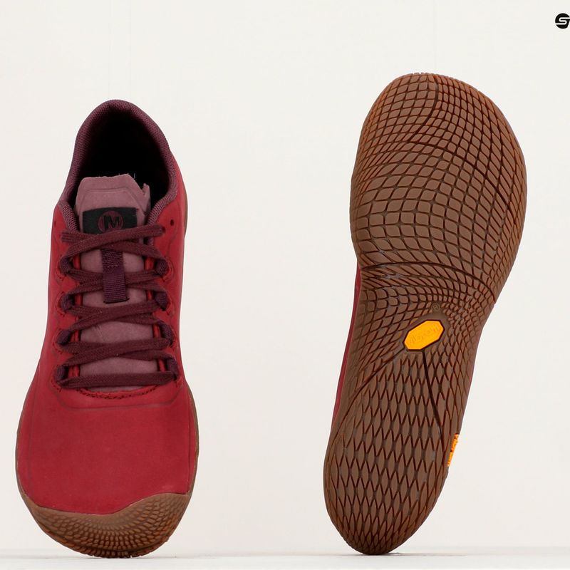 Dámské běžecké boty Merrell Vapor Glove 3 Luna LTR red J94884 12