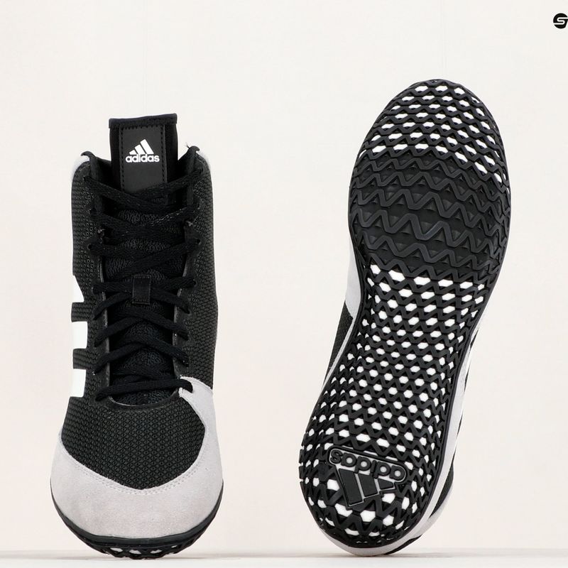 Boxerská obuv adidas Mat Wizard 5 černobílá FZ5381 17