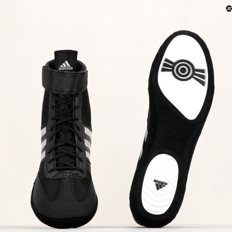 adidas Combat Speed.5 pánská zápasová obuv černá BA8007 12