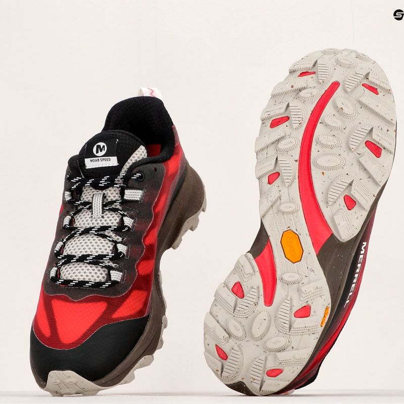 Merrell Moab Speed pánské turistické boty červená J067539 19