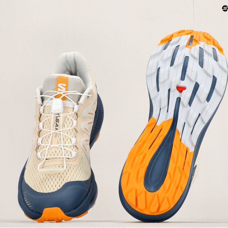 Dámská běžecká obuv Salomon Pulsar Trail beżowo-šedá L47210600 14