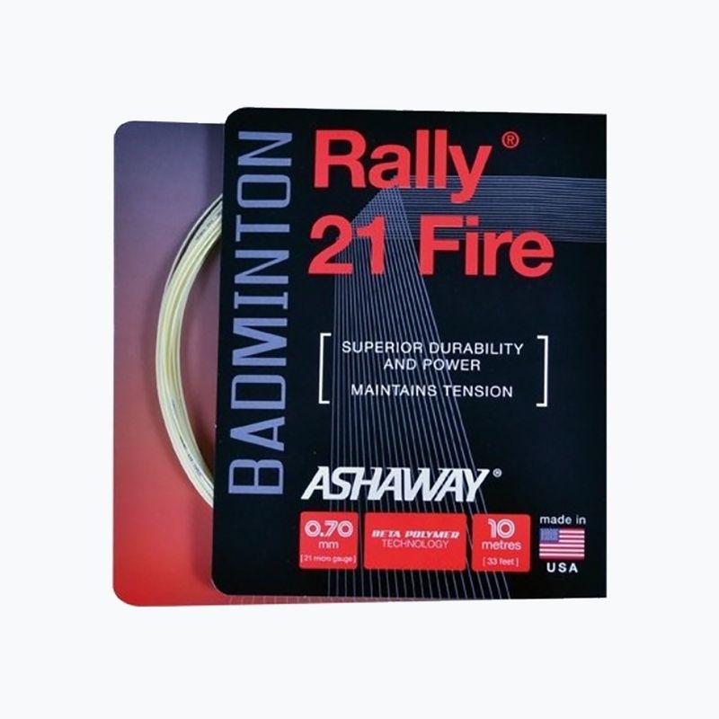 Bedmintonový výplet ASHAWAY Rally 21 - set white