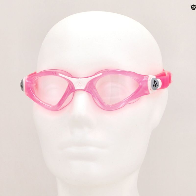 Dětské plavecké brýle Aquasphere Kayenne pink / white / lenses clear EP3190209LC 7