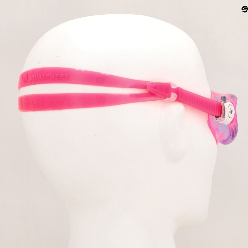 Dětská plavecká maska Aquasphere Vista růžová/bílá/modrá MS5630209LB 10