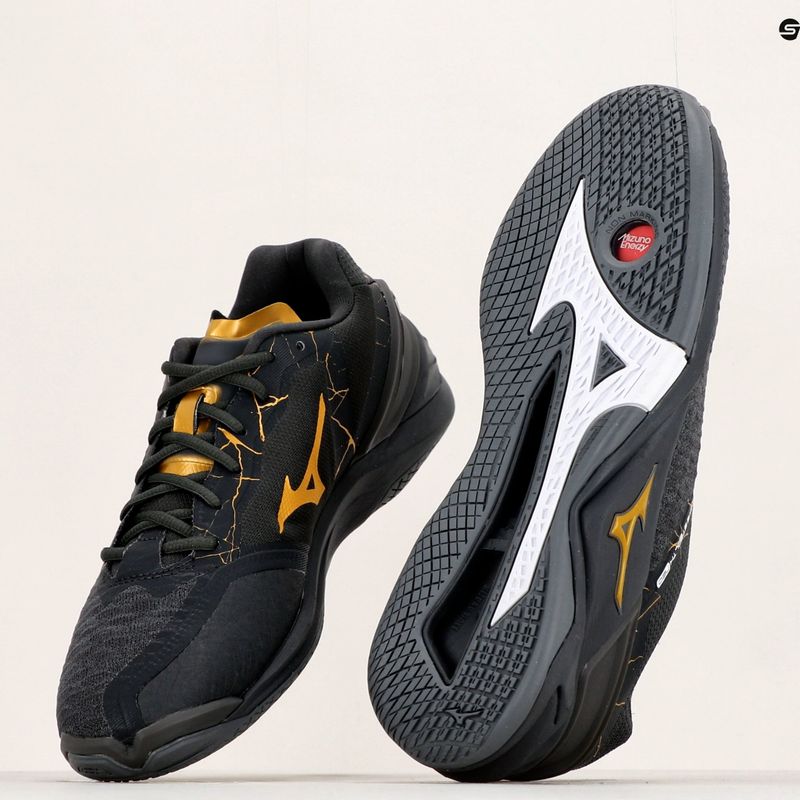 Pánská házenkářská obuv Mizuno Wave Stealth Neo black X1GA200041 12