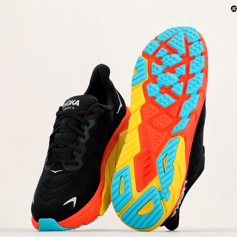 Pánské běžecké boty HOKA Arahi 6 black 1123194-BFLM 12