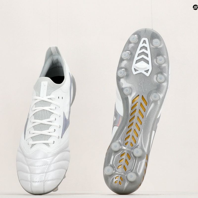 Fotbalové boty Mizuno Morelia Neo III Beta JP bílé P1GA239004 12