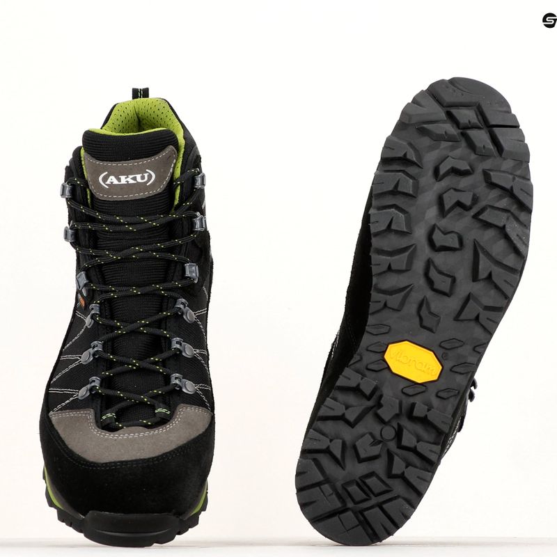 Pánská trekingová obuv AKU Trekker Lite III GTX černo-zelená 977-110-7 13