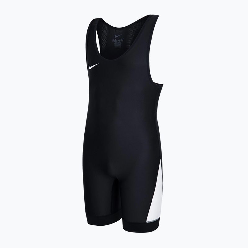 Pánská kombinéza Nike Grappler Elite Singlet black/white 3