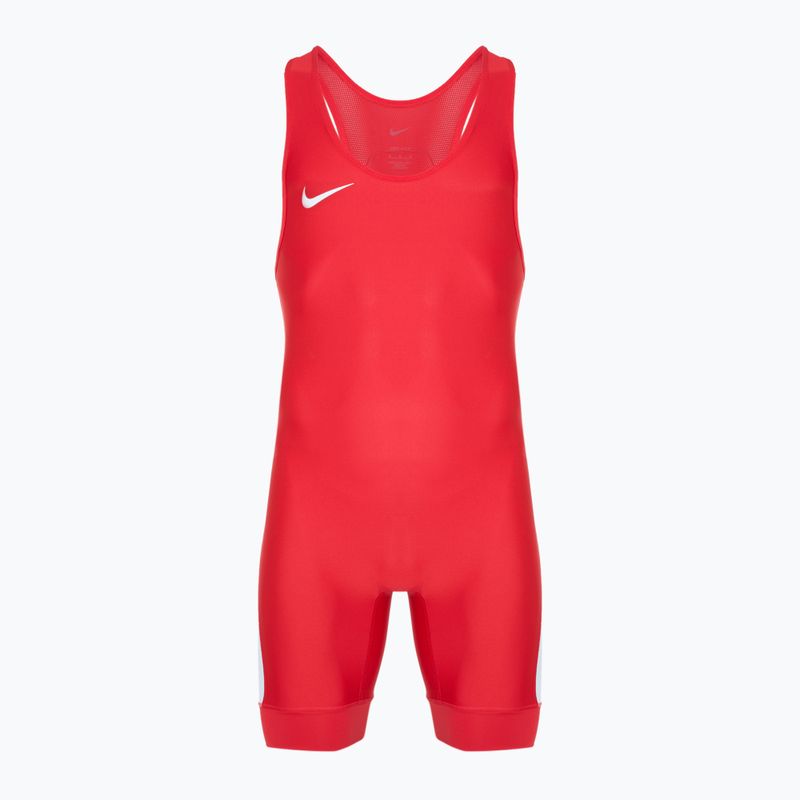 Pánská kombinéza Nike Grappler Elite Singlet scarlet/white