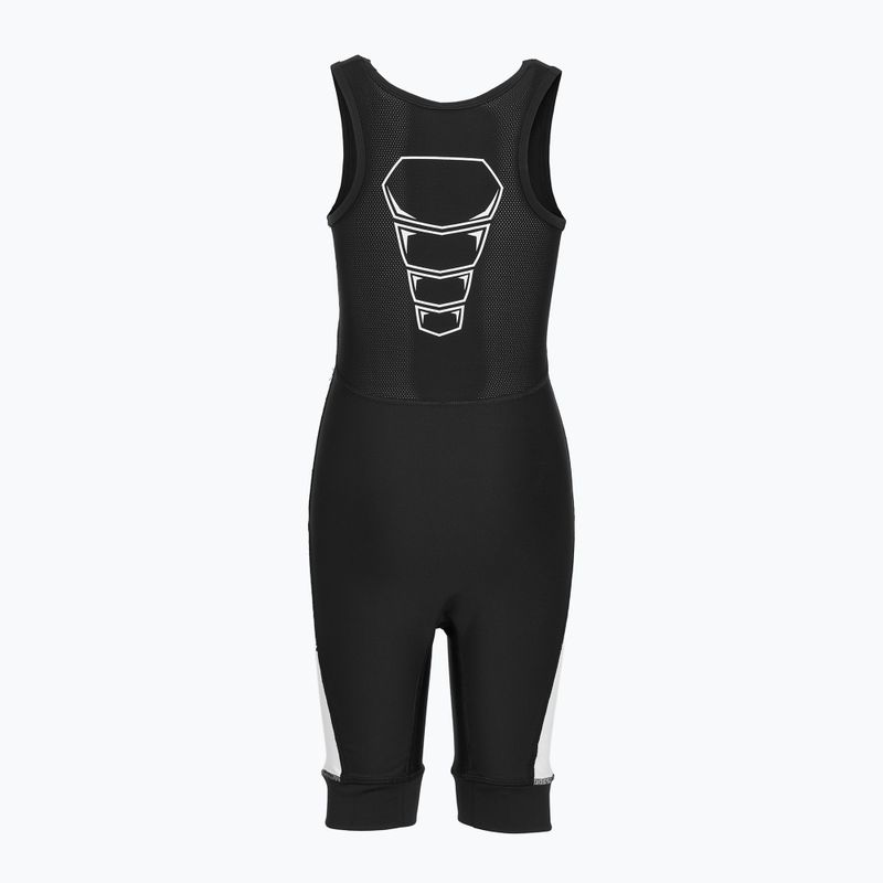 Dětský zápasnický dres Nike Grappler Elite Singlet Youth black/white 2