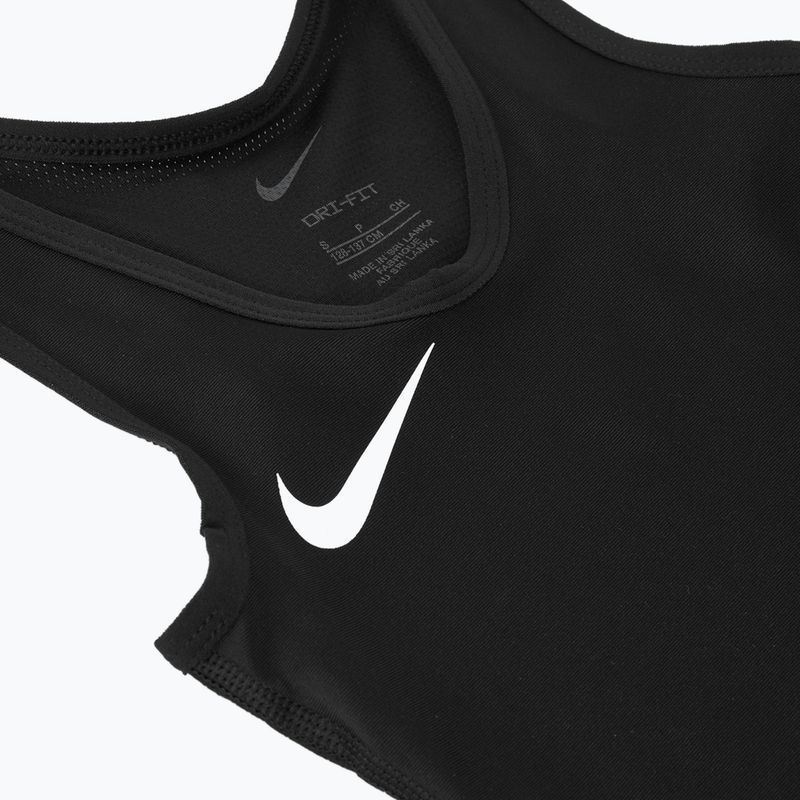 Dětský zápasnický dres Nike Grappler Elite Singlet Youth black/white 4