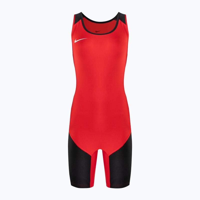 Dámský zápasnický dres Nike Weightlifting Singlet scarlet/black