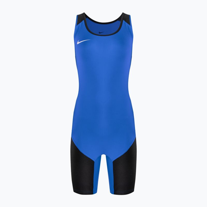 Dámský zápasnický dres Nike Weightlifting Singlet royal/black