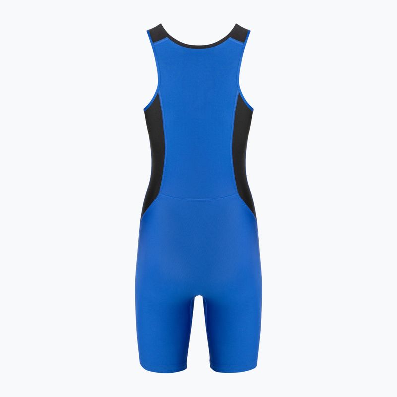 Dámský zápasnický dres Nike Weightlifting Singlet royal/black 2