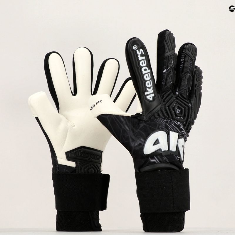 4Keepers Neo Elegant Nc brankářské rukavice černé 10
