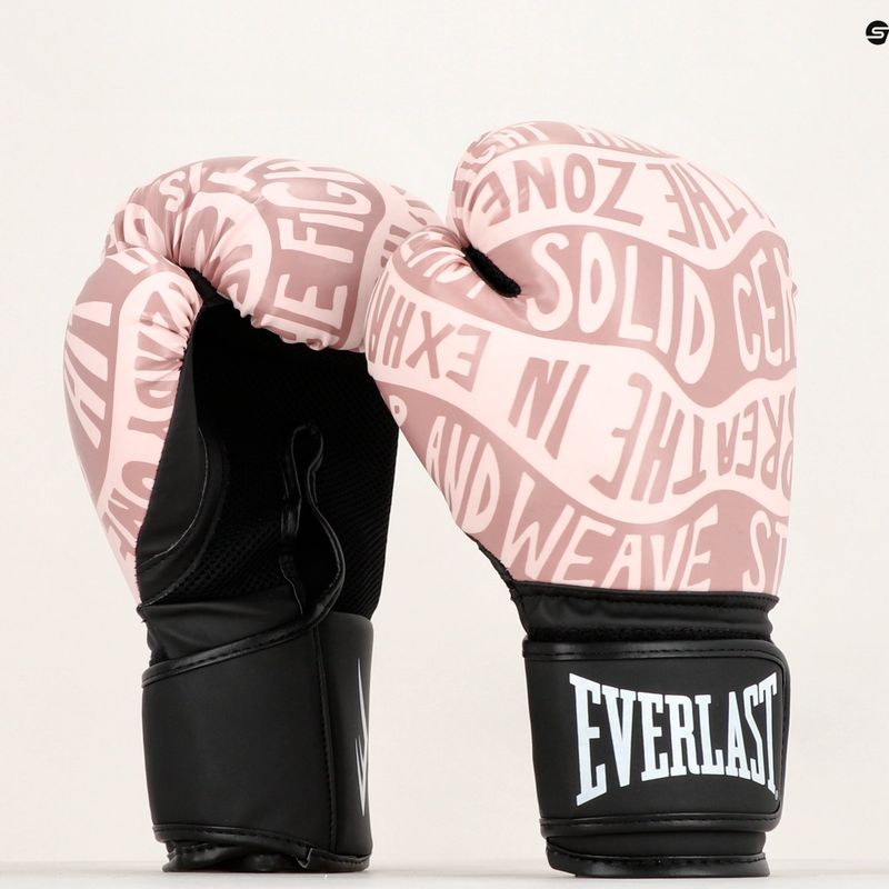 Dámské boxerské rukavice Everlast Spark pink/gold EV2150 PNK/GLD 7