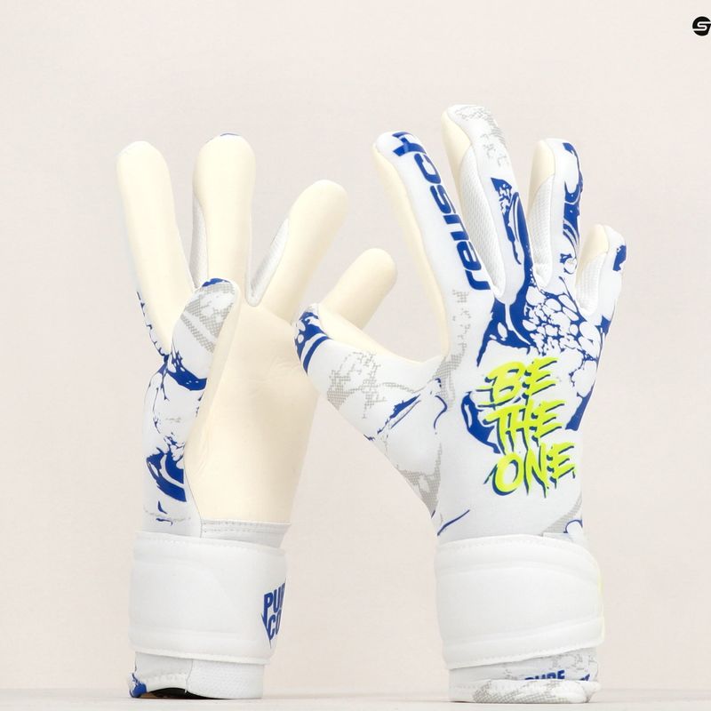 Reusch Pure Contact Silver brankářské rukavice bílé 5370200-1089 10