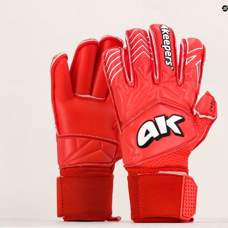4Keepers Force V4.23 Rf Jr brankářské rukavice červené 9