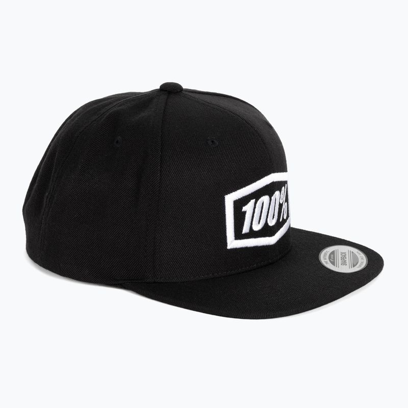 Pánská 100% Essential Snapback čepice černá 20015-001-01