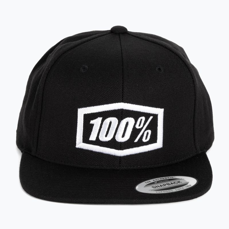 Pánská 100% Essential Snapback čepice černá 20015-001-01 4