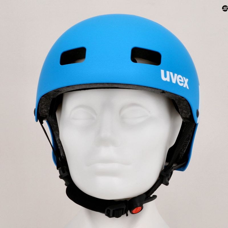 Dětská cyklistická přilba UVEX Kid 3 CC modrá 41/4/972/19/15 11