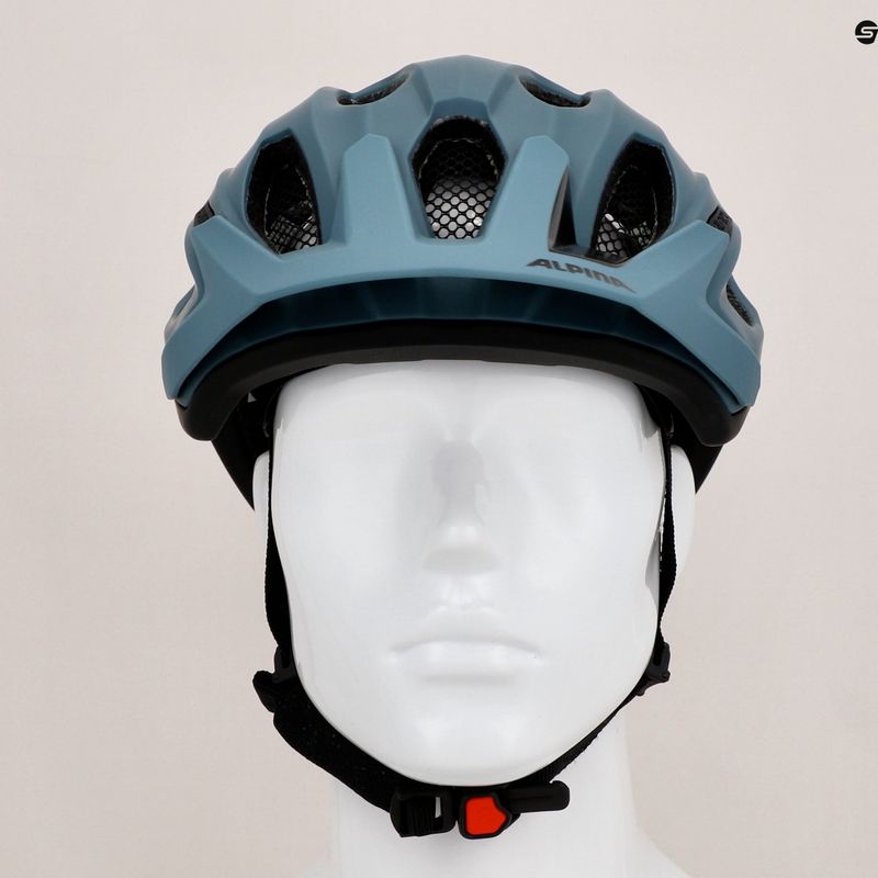 Cyklistická přilba Alpina Carapax 2.0 dirt blue matt 9