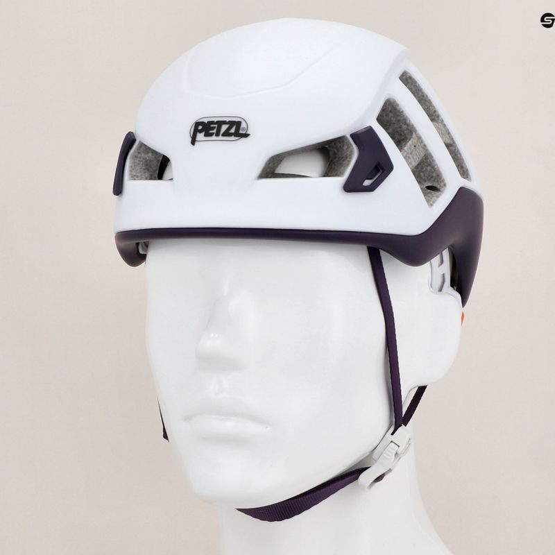 Lezecká přilba Petzl Meteora bílo-fialová A071DA01 12