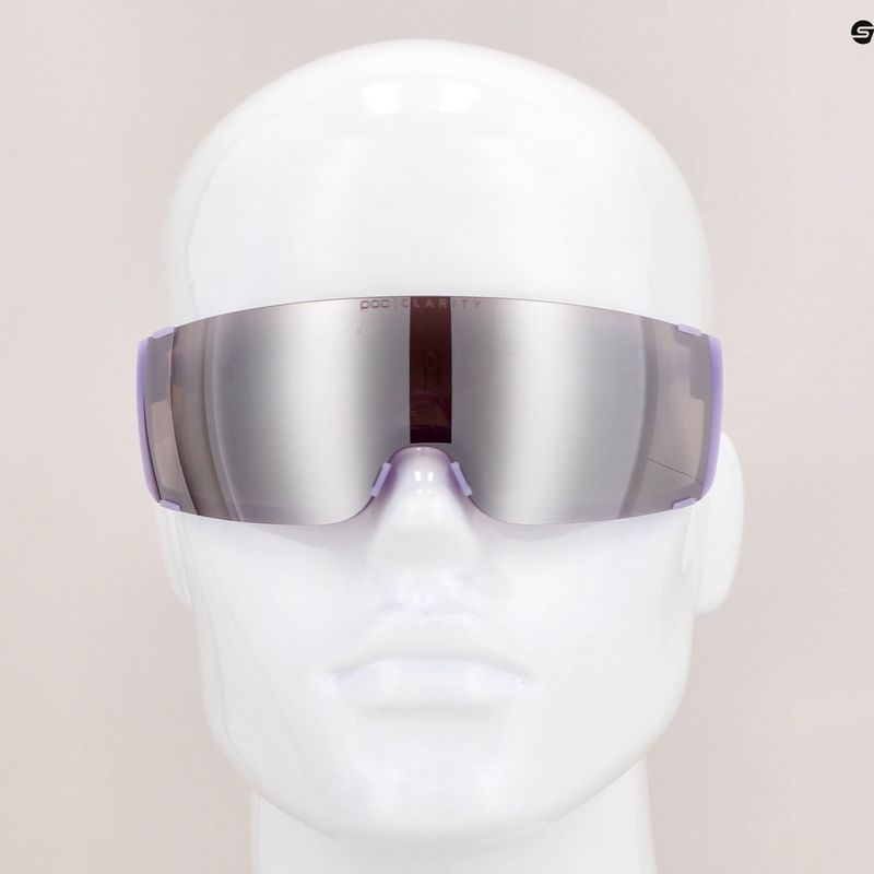 Brýle na kolo POC Propel purple quartz translucent/clarity road silver 8