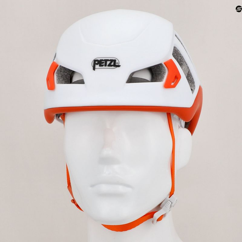 Lezecká přilba Petzl Meteor bílo-oranžová A071AA02 15