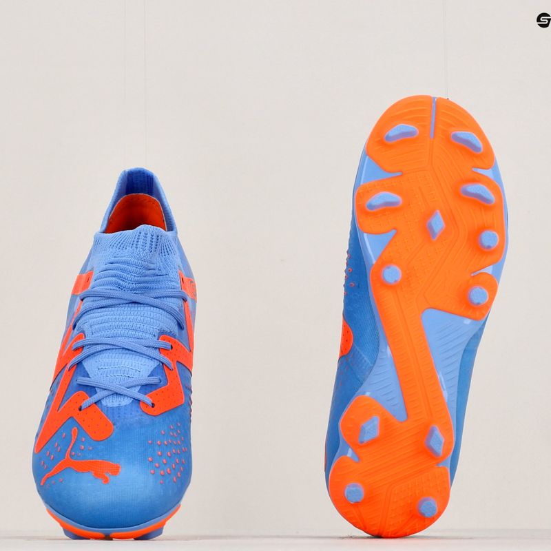 Dětské kopačky PUMA Future Match FG/AG JR modré/oranžové 107195 01 16