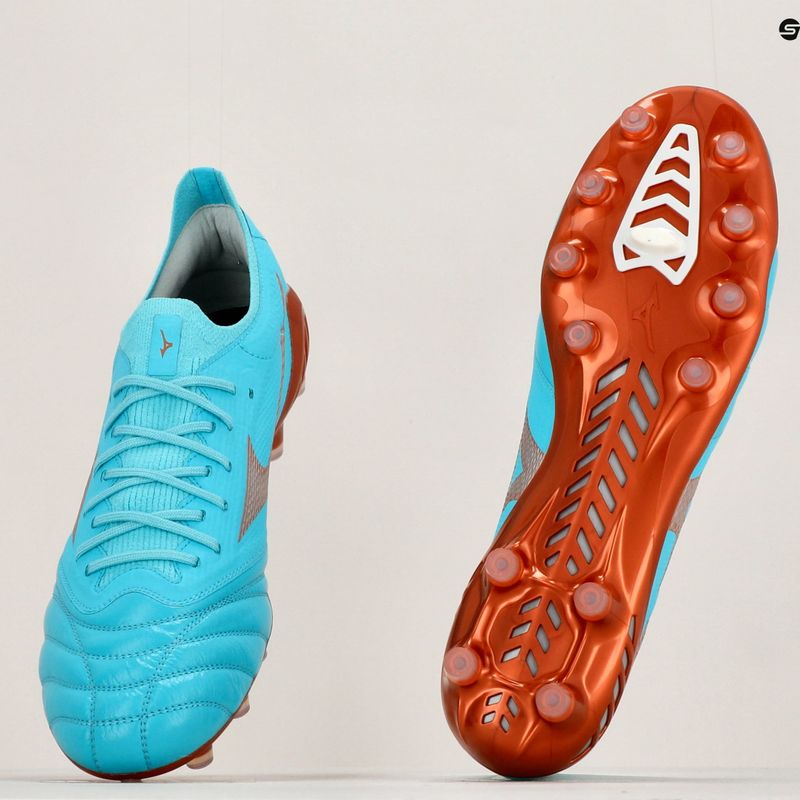 Fotbalové boty Mizuno Morelia Neo III Beta Elite modré P1GA239125 11