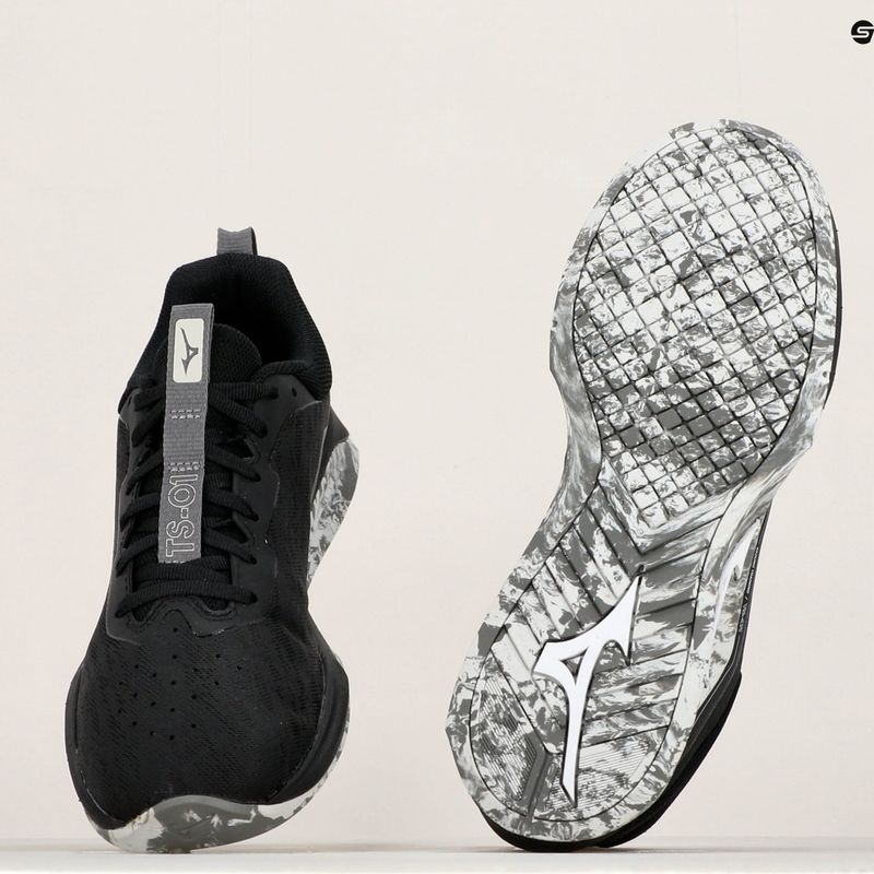 Běžecká obuv Mizuno TS-01 Black/White/Quiet Shade 31GC220101 14