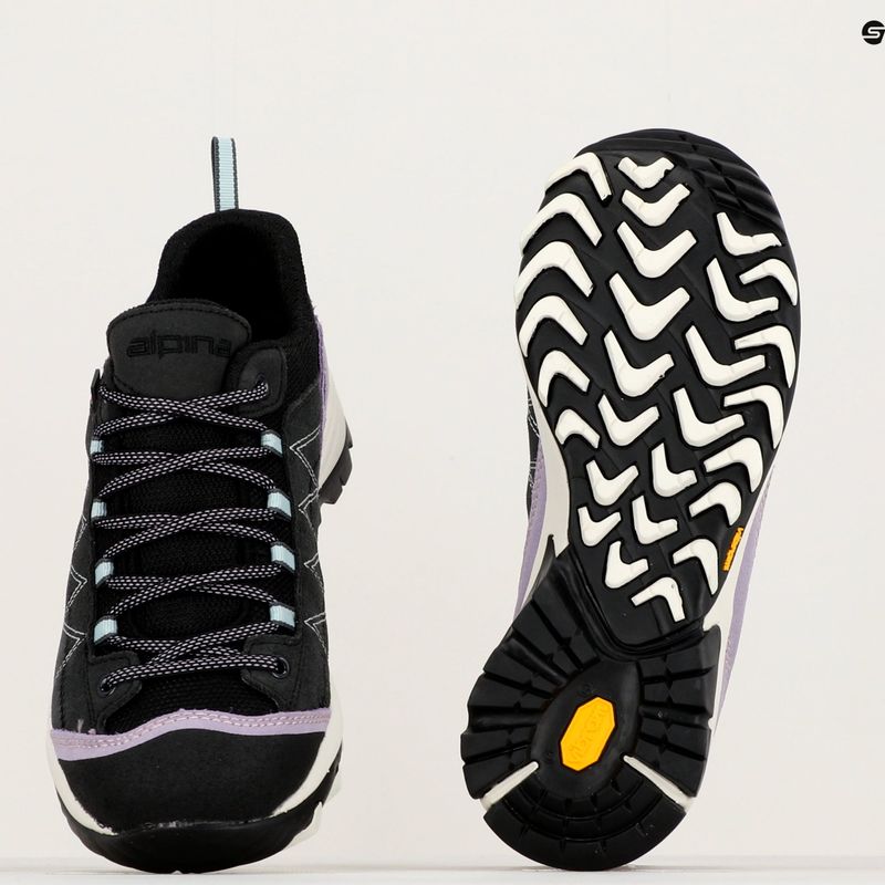 Dámská trekingová obuv Alpina Glacia lavander/black 16