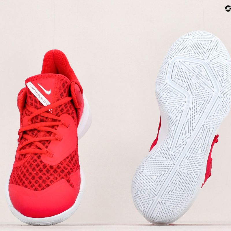 Tenisky na volejbal Nike Zoom Hyperspeed Court červená/bílá 10