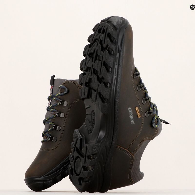 Pánské trekové boty Grisport khaki 10268D2G 12