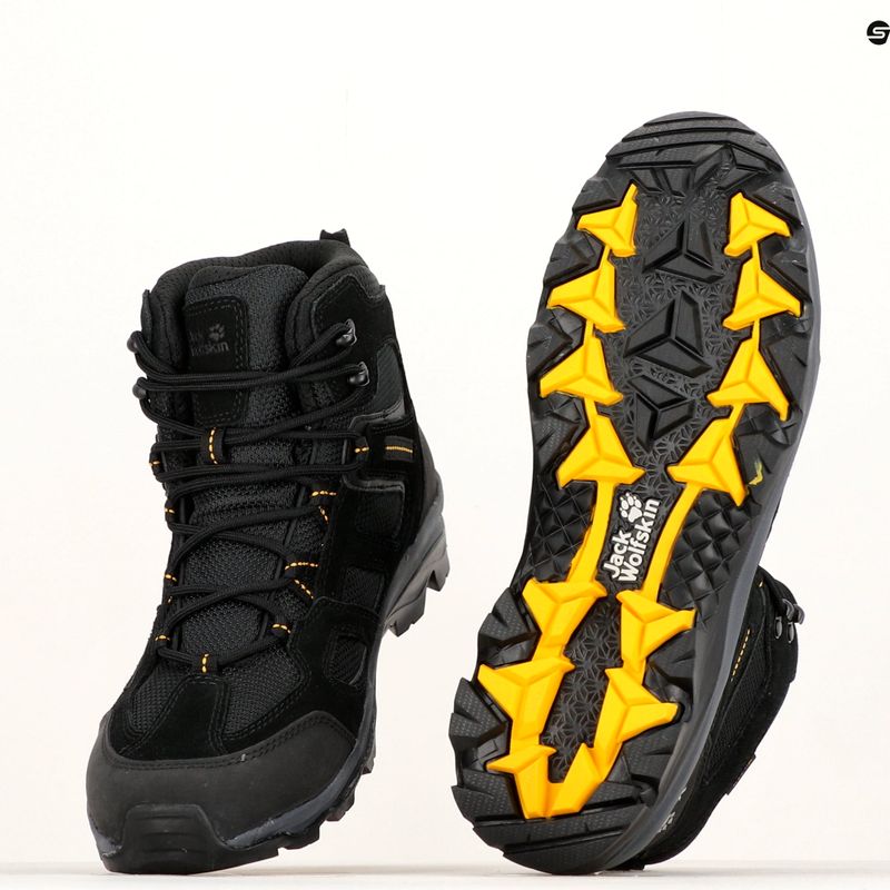 Pánská trekingová obuv Jack Wolfskin Vojo 3 Texapore černá 4042461_6055 9
