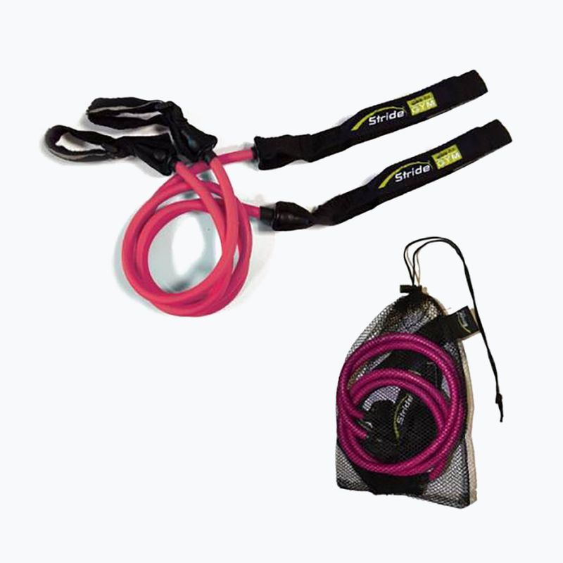 Posilovací gumy k holím na nordic walking GABEL Stride Gym Rubber 151B red