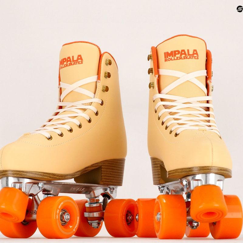 Dámské brusle IMPALA Quad Skate béžove IMPROLLER1 15