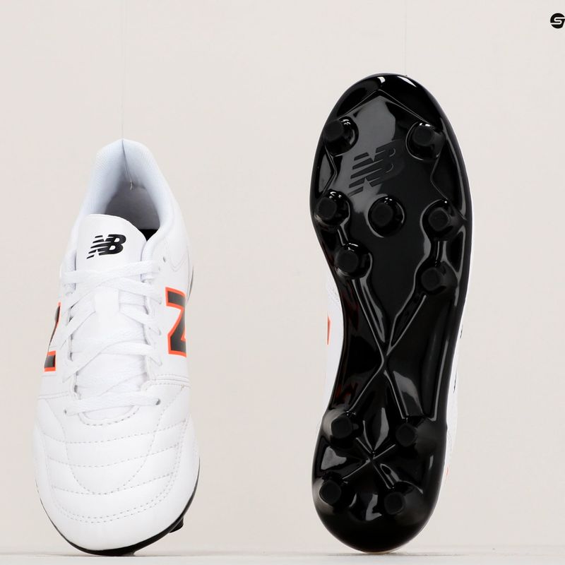 New Balance 442 V2 Academy FG dětské kopačky bílé JS43FWD2.M.035 17