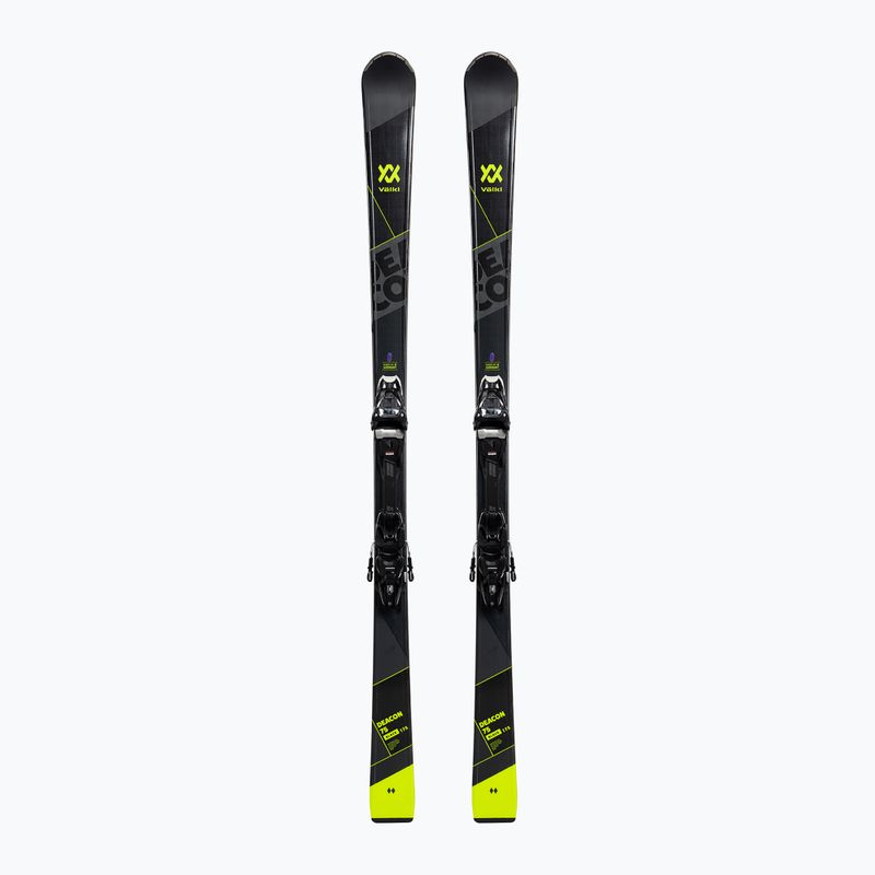 Völkl Deacon 75 + VMotion 10 GW sjezdové lyže černé 119181/6562U1.VA