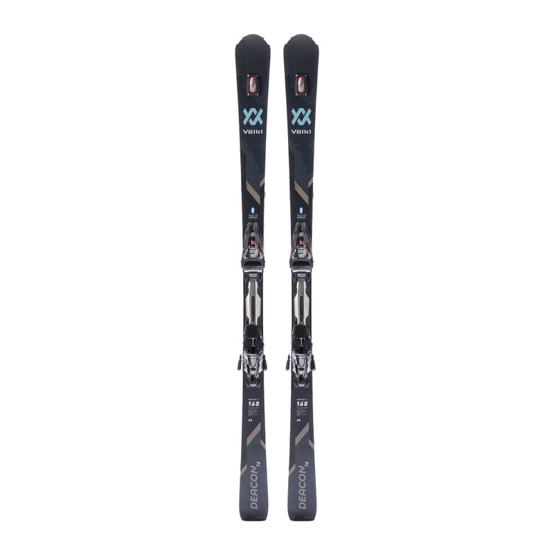 Sjezdové lyže Völkl Deacon 74 černé +rMotion2 12 GW 120161/6877T1.VB
