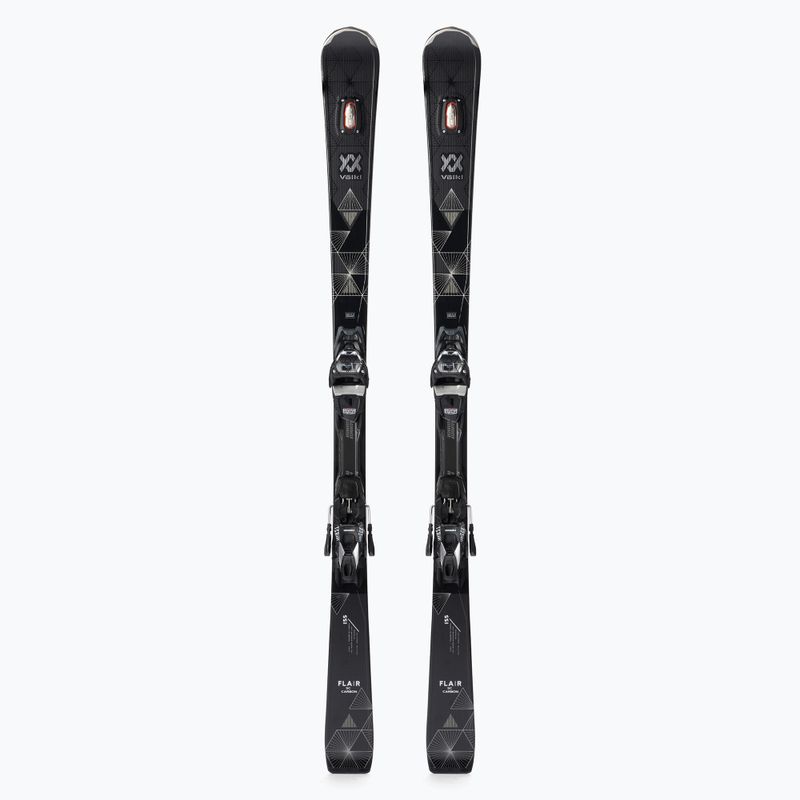 Dámské sjezdové lyže Völkl Flair SC Carbon černé +vMotion 11 GW 6762U1/120251