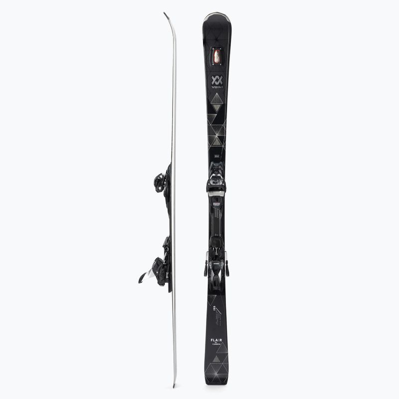 Dámské sjezdové lyže Völkl Flair SC Carbon černé +vMotion 11 GW 6762U1/120251 2