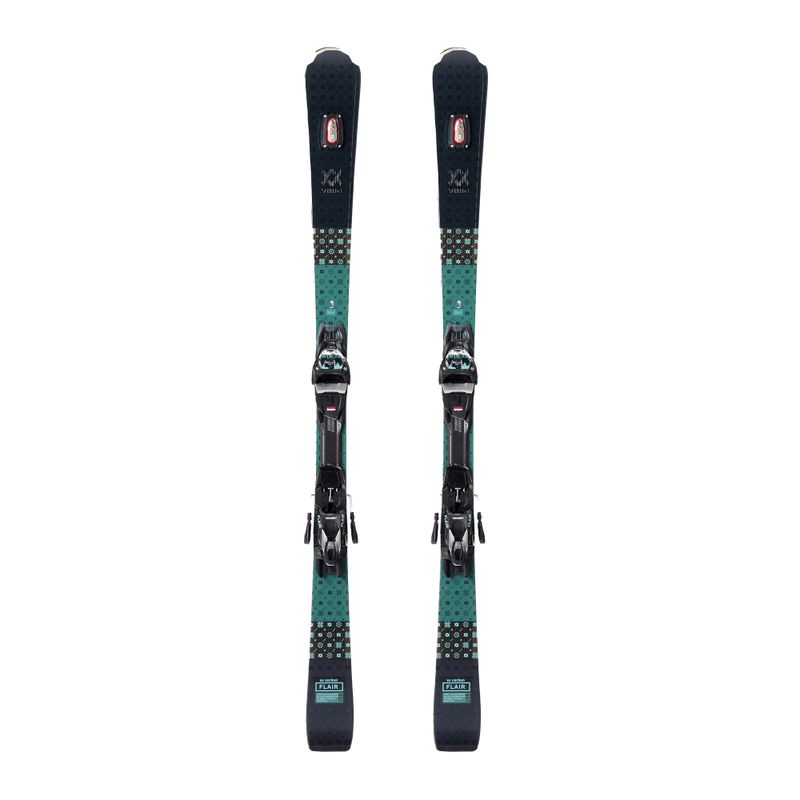 Dámské sjezdové lyže Völkl FLAIR SC Carbon+VMotion 11 alu GW Lady černé 121251/6762V1.VJ