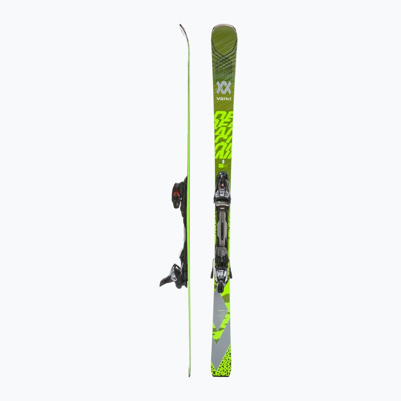 Sjezdové lyže Völkl Deacon 76 + rMotion3 12 GW green/neon green/pearl white 2