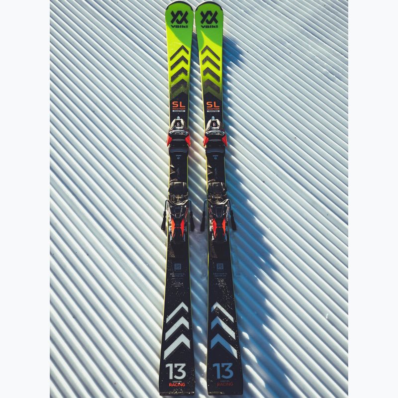 Sjezdové lyže Völkl Racetiger SL Master + XComp 16 GW yellow/black 11