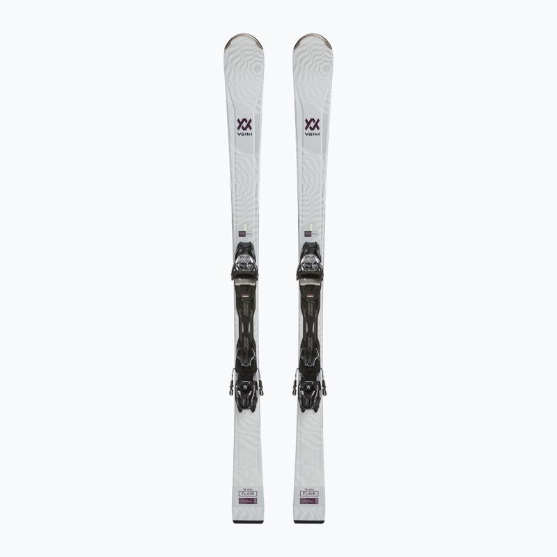 Dámské sjezdové lyže Völkl Flair 76 Elite + vMotion 10 GW white/berry