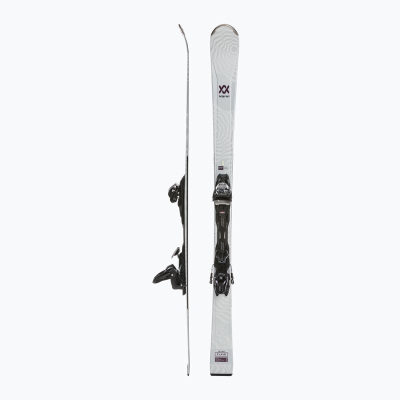 Dámské sjezdové lyže Völkl Flair 76 Elite + vMotion 10 GW white/berry 2